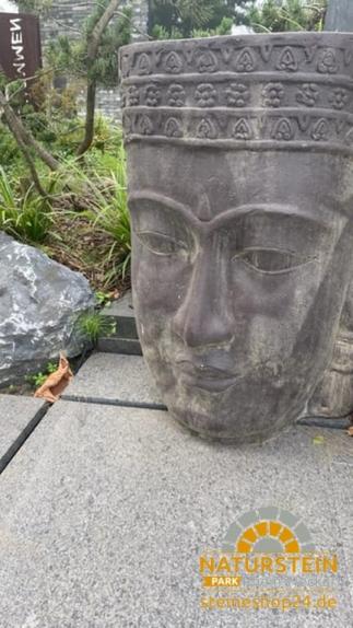 Wasserspiel Khmer-Kopf "JAVA" 84cm