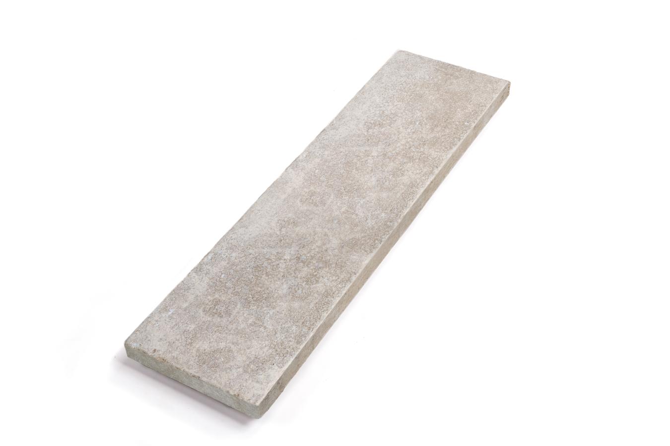 Abdeckplatten Kalkstein "ANUBIS" (braun-grau) 4x28x100cm