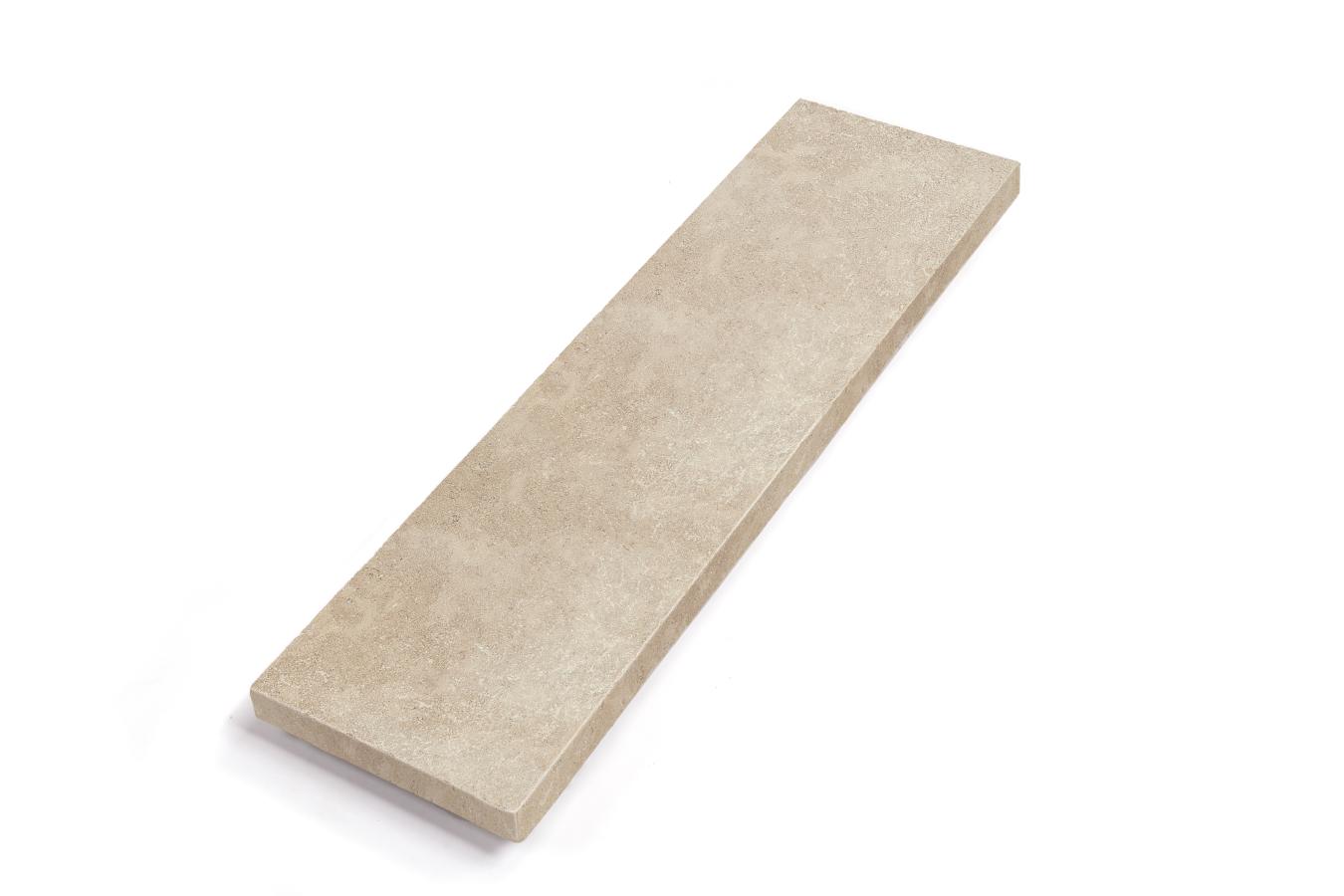 Abdeckplatten Kalkstein "CÄSAR" (creme-beige) 4x28x100cm