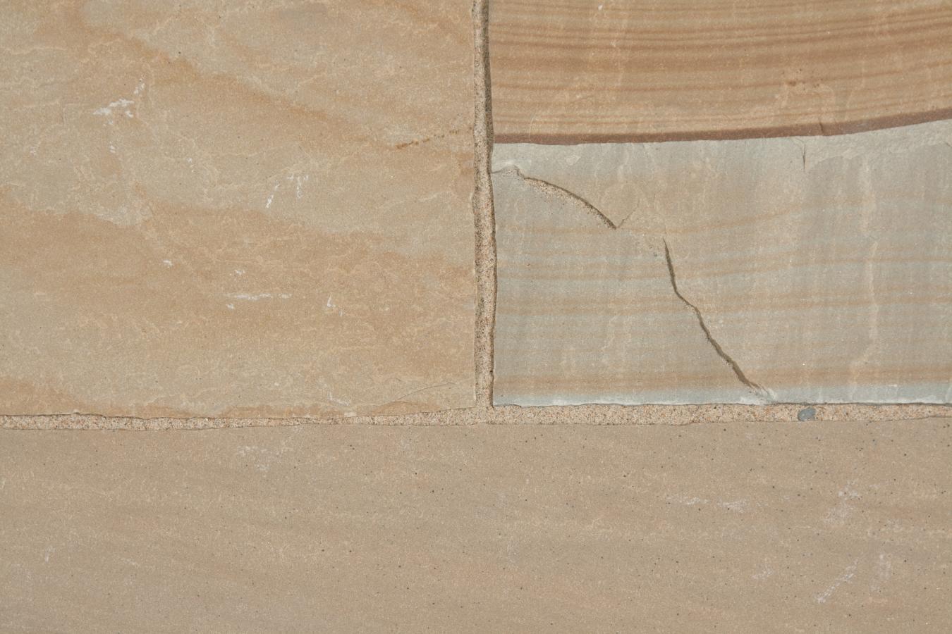 Terrassenplatten Sandstein "SAHARA" spaltrau