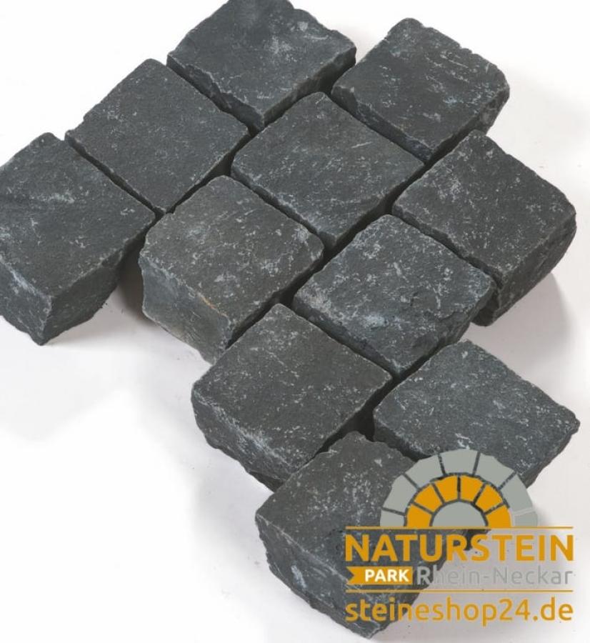 Pflastersteine Basalt Oslo Tiefschwarz Steineshop24 De