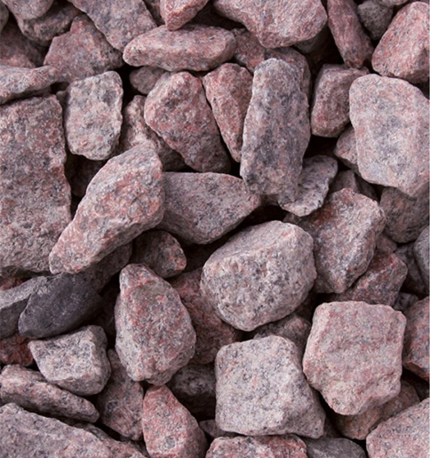 Splitt Granit "ZORA" (rötlich-grau)