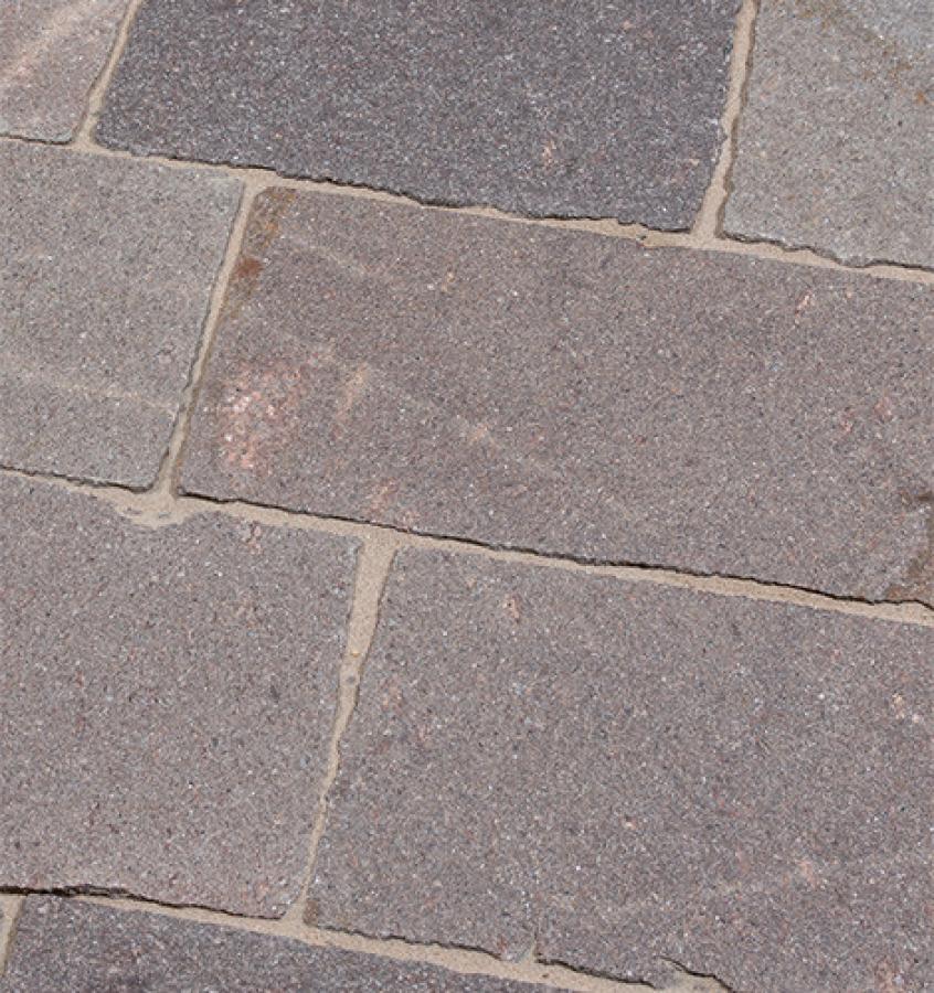Terrassenplatten Porphyr "TRENTINO CLASSIC" (grau-rot-bunt)