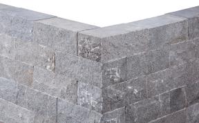 Preview: Klostermauersteine Granit "GALANT" (anthrazit) 15x20x40cm