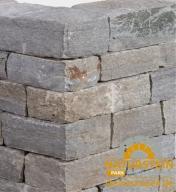 Preview: Mauersteine Gneis "LUCIA" (grau-gelblich-gemischt) 12-15x18-25cm, freie Längen