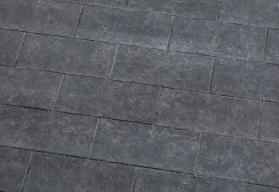 Preview: Pflasterplatten Basalt "SANDOKAN Ambiente" (anthrazit-schwarz) -satiniert-