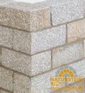 Preview: Mauersteine Granit "SUN Rustika" (gelb-grau)
