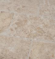 Preview: Terrassenplatten Travertin "ARAGON" (braun-beige) -antik-