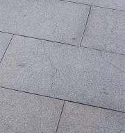 Preview: Terrassenplatten Granit "GALANT" (anthrazit) -geflammt-